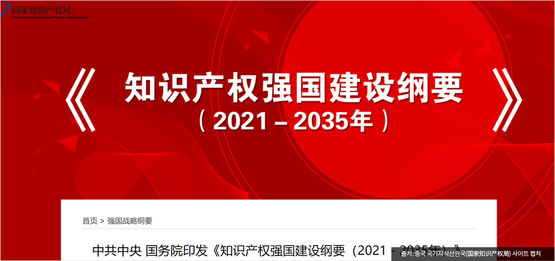 출처: 중국 국가지식산권국(国家知识产权局) 사이트 캡처